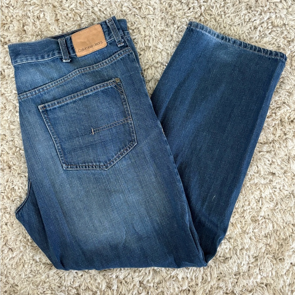 Men’s Calvin Klein Relaxed Straight Jeans 38x30